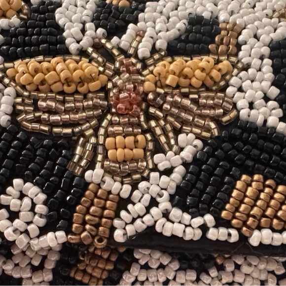 Rare!! Viral TikTok TJMAXX Made in India Beaded Leopard Print with Bees - Picture 4 of 6